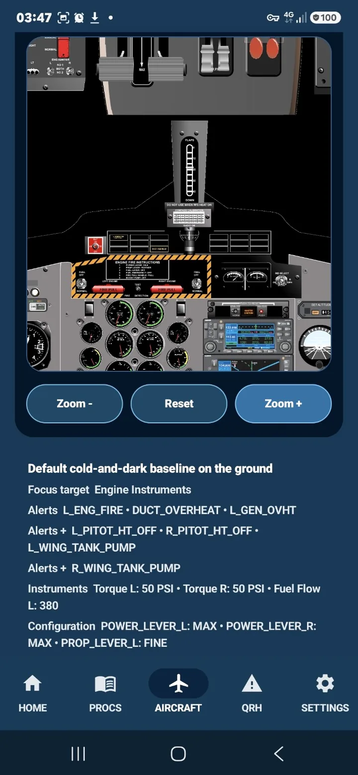 DHC-6 desktop app simulator preview